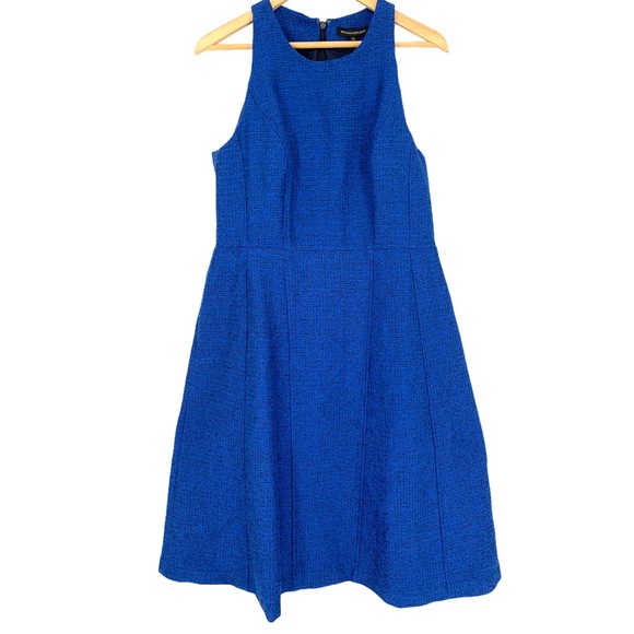 Banana Republic Dresses & Skirts - NWT Banana Republic Blue Tweed Dress Sz 10
